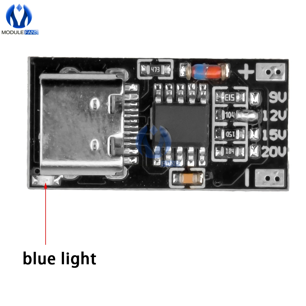 USB-C PD Trigger Board Modul PD/QC Decoy Board Schnellladung – Bild 4