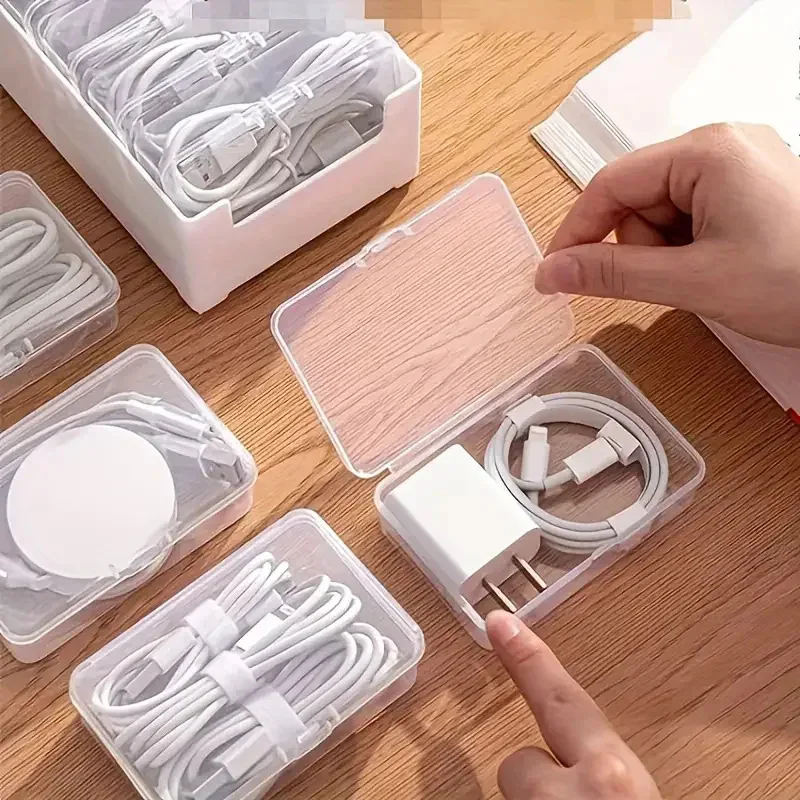 Kabel-Organizer, robuste Kunststoff-Aufbewahrungsbox – Bild 4