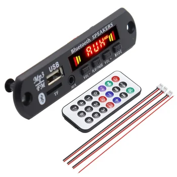 MP3-Player Decoder Board Bluetooth 5.0 FM Radio TF USB 3,5 mm AUX-Modul Bluetooth-Empfänger Carkit Audio V20