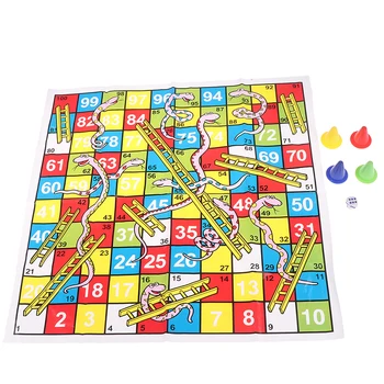 Schlangenleiter, pädagogisches Kinder- und Kinderspielzeug, Familie, interessantes Brettspiel, Geschenke