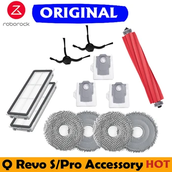 Roborock Qrevo S Zubehör: Wischmopp, Filter, Seiten-/Hauptbürste, Staubbeutel für Qrevo Maxv/Qrevo Pro/Plus