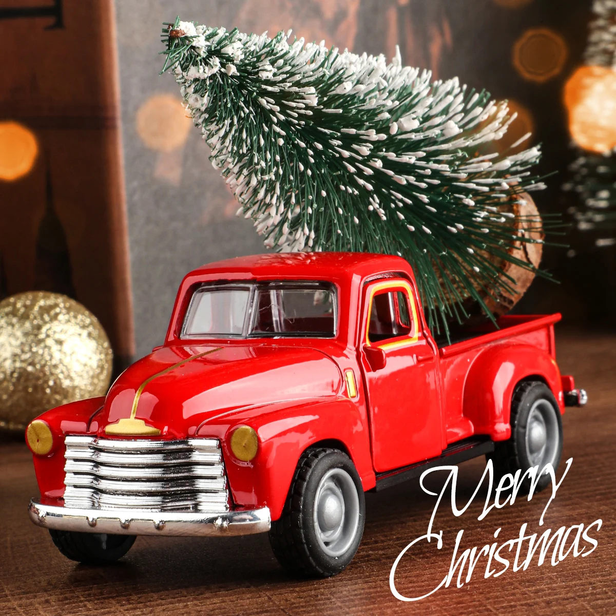 Mini-LKW + Weihnachtsbaum 2-teiliges Ornament-Set; eine gute – Bild 5