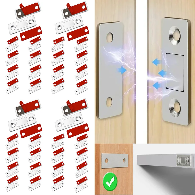 Starke magnetische Schrankschnäpper, ultradünne Türmagnete