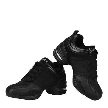 Damen Tanzschuhe Weiche Laufsohle Frau Atem Jazz Hip Hop Sport Sneakers Damen Mädchen Modern Dance