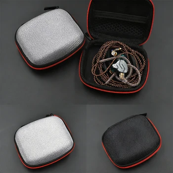 Kopfhörer-Aufbewahrungstasche, quadratische Headset-Box, für drinnen und draußen, für Reisen