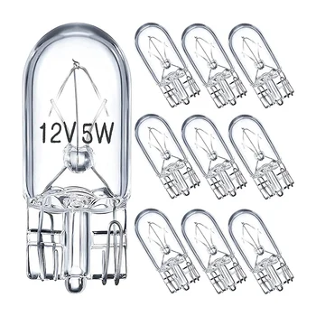 10 x Signallampe Glas T10 W5W 501 194 12 V 5 W/3 W W2,1 x 9,5 d Einzelfilament Autolampe Autolicht