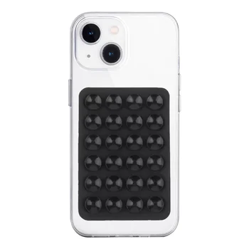 Bonbonfarbene Silikon-Saugnapf-Telefonhülle mit rutschfestem Saugnapf, Telefonständer, Silikon-Telefonhalter