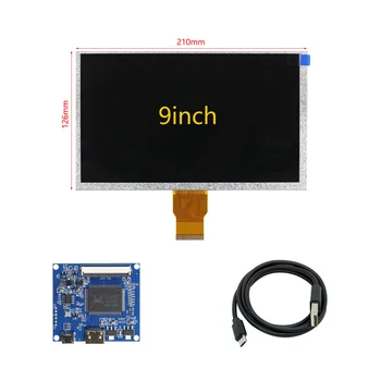 9 zoll 1024*600 Screen Display LCD Monitor Fahrer Control Board Mini HDMI-Kompatibel Für Lattepanda, raspberry