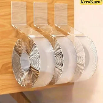 1/3/5M doppelseitiges Klebeband, transparentes Acryl, wiederverwendbar, wasserfest, selbstklebend, spurloses