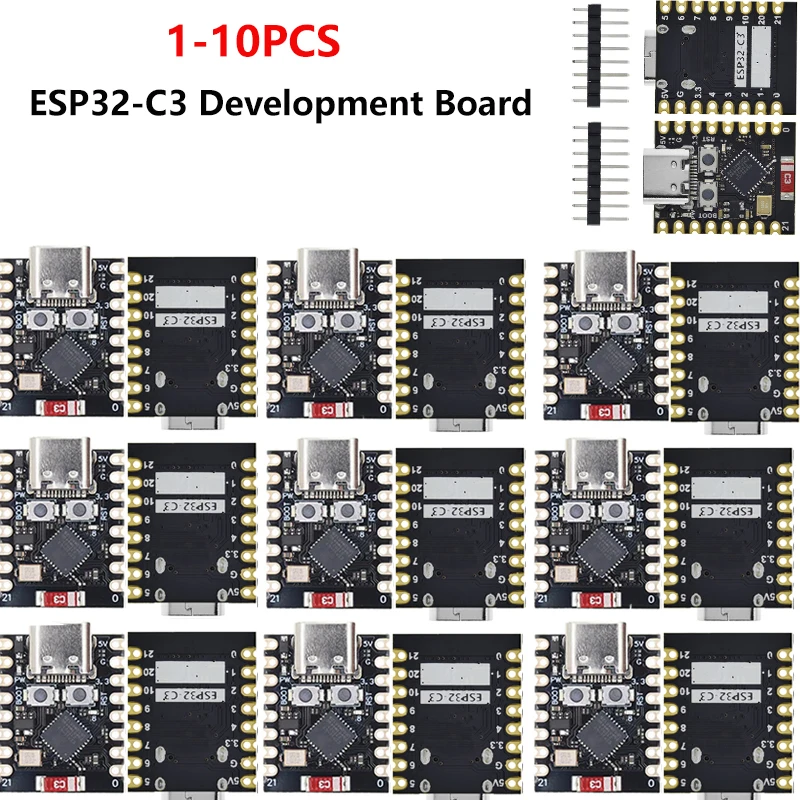 1-10PCS ESP32-C3 Entwicklung Bord ESP32 SuperMini Entwicklung