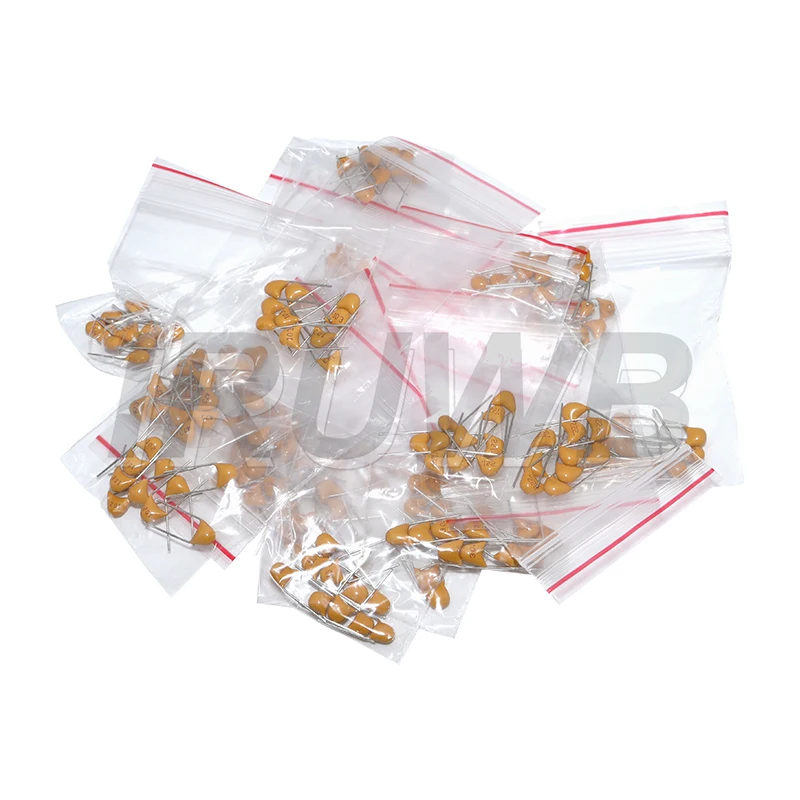 180PCS 18values*10pcs 20PF-1UF 50V Kapazität Verschiedene DIY – Bild 2