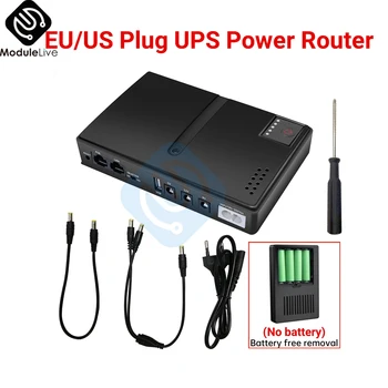 AC85-265V DC1018L Router 5V9V12V Optischer Katzenmonitor Backup Unterbrechungsfreie DC-Stromversorgung