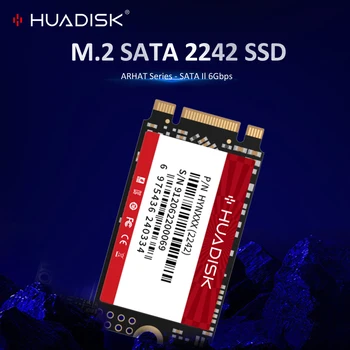 HUADISK M.2 SATA SSD 128 GB 256 GB interne Solid-State-Laufwerke M2 NGFF 2242 1 TB 2 TB Festplatte