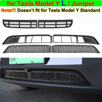 Tesla Model Y Juniper 2025 2026 Inneres Lüftungsgitter Vordere Untere Stoßstange Anti-Insekten-Netz YL Mesh