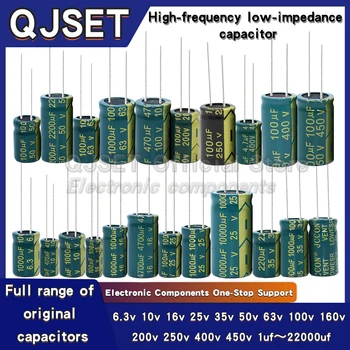 JCCON 6,3V 10V 16V 25V 35V 450V 100V 400V 100UF 220 330 470 680 1000 1500 2200 3300UF Hochfrequenz LOWESR