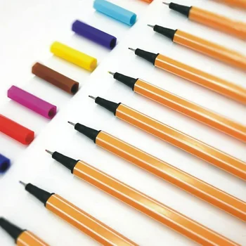 12-Farben-Fineliner-Set, Zeichenstift, 0,4 mm Liner-Stifte, Skizzenmarker, Tiralineas Tekenen