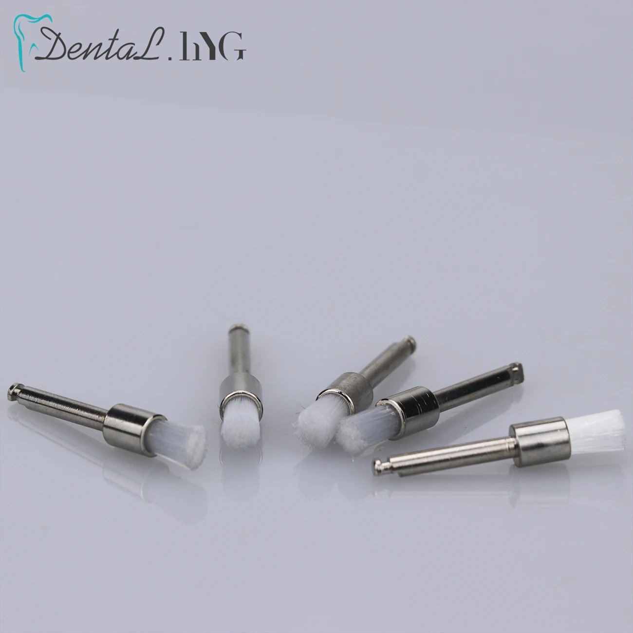 100 teile/beutel Einweg Dental Polierer Nylon Borsten Pinsel – Bild 5