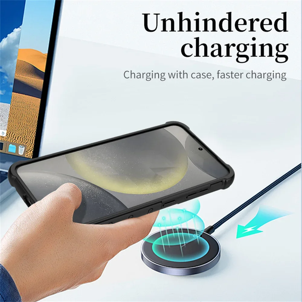 Anti-slip Bumper Rüstung Magnetische Telefon Fall Für Samsung – Bild 3