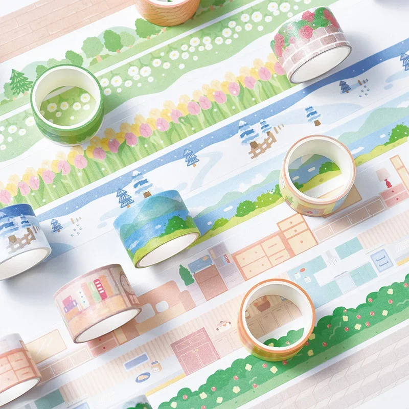 4 Stück Cartoon Niedliches Washi Tape DIY – Bild 2