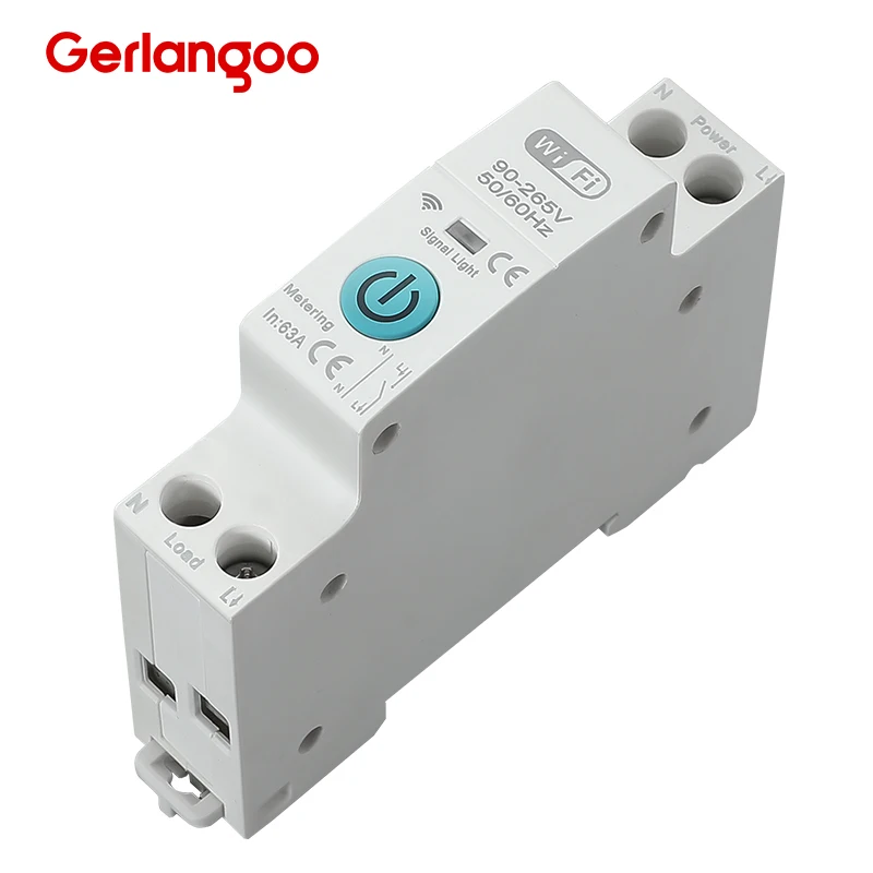 Tuya WiFi Smart Circuit Breaker MCB 1P + N 63A Timer Power – Bild 5