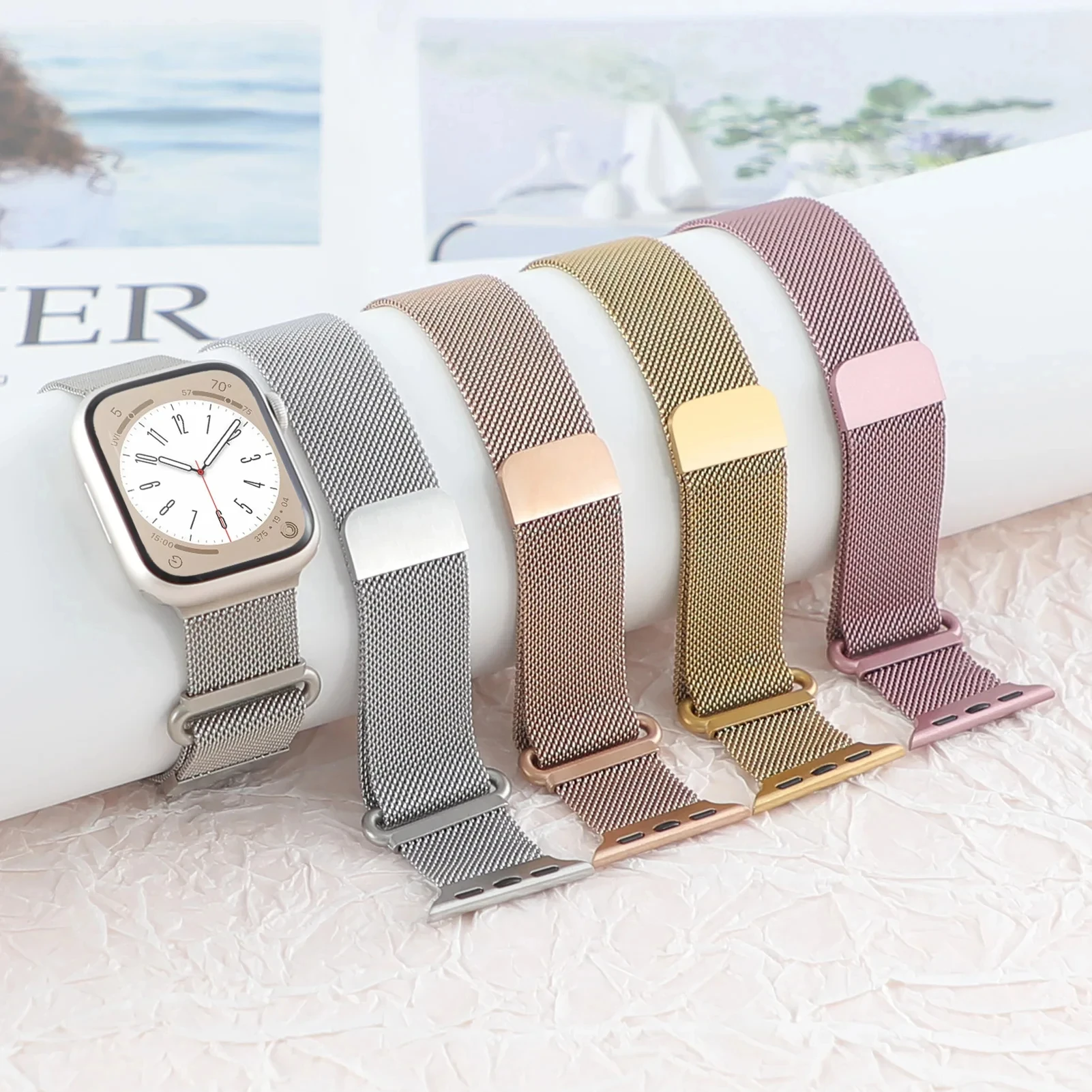 Metall armband für Apple Uhren armband 44mm 45mm 49mm 40mm