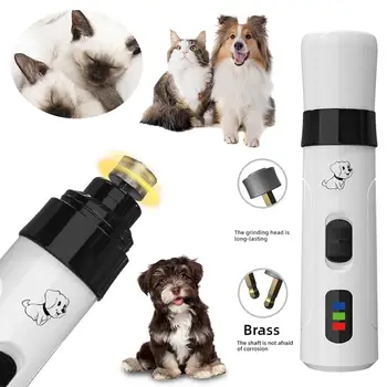 Schmerzloser elektrischer Hunde-Nagelschleifer für kleine große Hunde und Katzen, Nagelknipser
