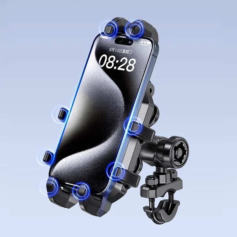 Motorrad Telefon Halter Hohe Qualität Vibration Dämpfer – Bild 3