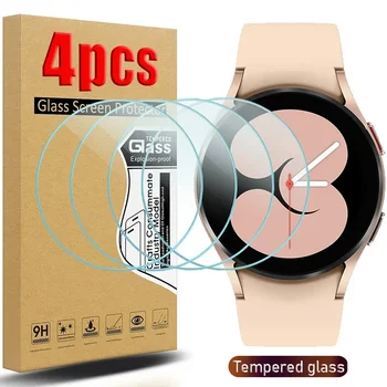 9H gehärtetes Glas für Samsung Galaxy Watch 4 5 6 7 8 40/44 mm Classic 42/46 mm Watch7 Watch8 44 40 mm Film HD