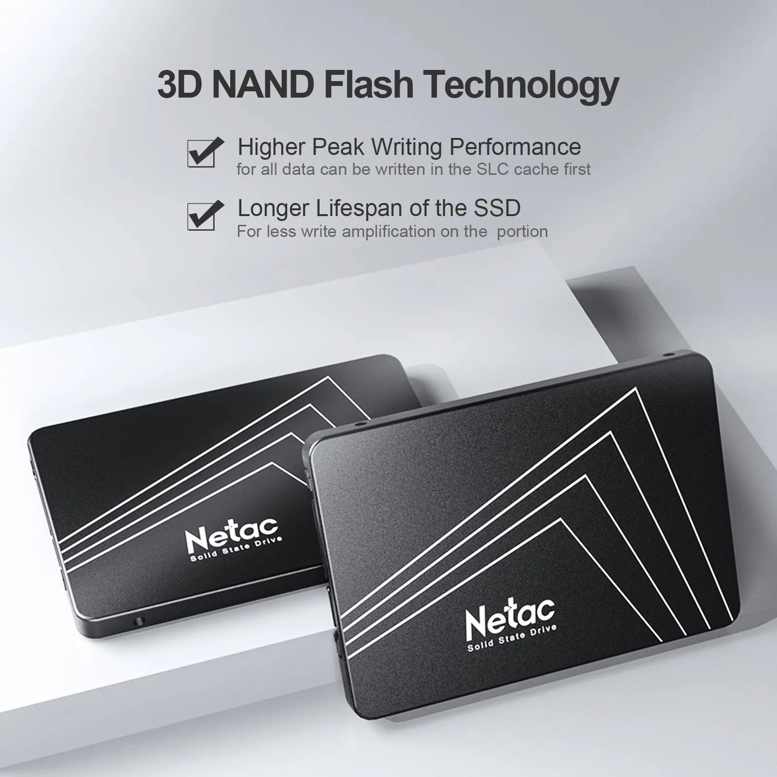 Netac SATA SSD-Festplatte 128 GB 256 GB 512 GB 1 TB 2 TB – Bild 4