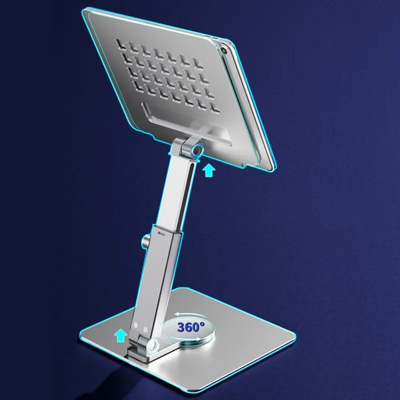 Tablet-Ständer aus Aluminium 360° ° Rotierender – Bild 5