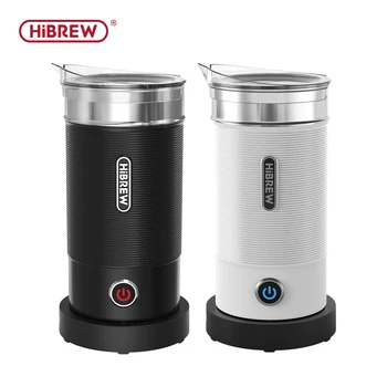 HiBREW Milchaufschäumer, Aufschäumer, Schokoladenmixer, kalt/heiß, Latte, Cappuccino, vollautomatischer