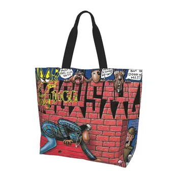 Snoop Dogg Doggystyle Einkaufstasche, Segeltuch, große Kapazität, Umhängetaschen, Shopper