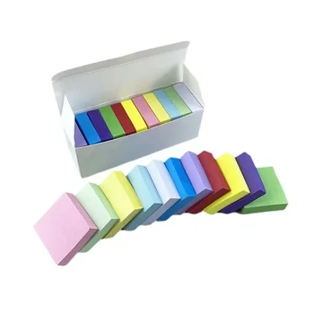 Set fluoreszierender Haftnotizen, Post-its, Planer-Aufkleber, Notizblöcke für Schule und Bürobedarf (11 Stück)