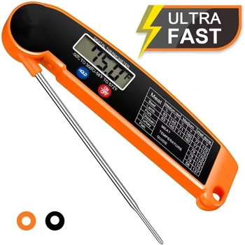 Digitale Küche Lebensmittel Thermometer Für Fleisch Wasser Milch Kochen Lebensmittel Sonde BBQ Elektronische