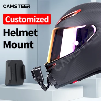 Motorrad Maßgeschneiderte Helm Kinn Halterung für HJC Shoei X14 NXR RF1400 Agv Arai Für GoPro 13 12 11