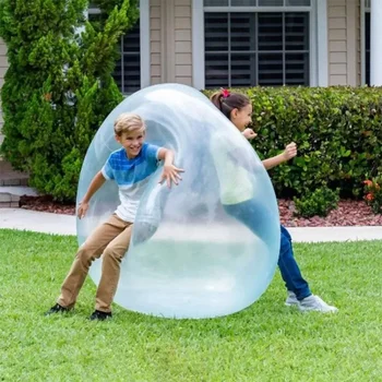 Blasenball, wiederverwendbar, für Kinder, Outdoor, weich, aufblasbar, riesig, elastisch, wassergefüllter Ball