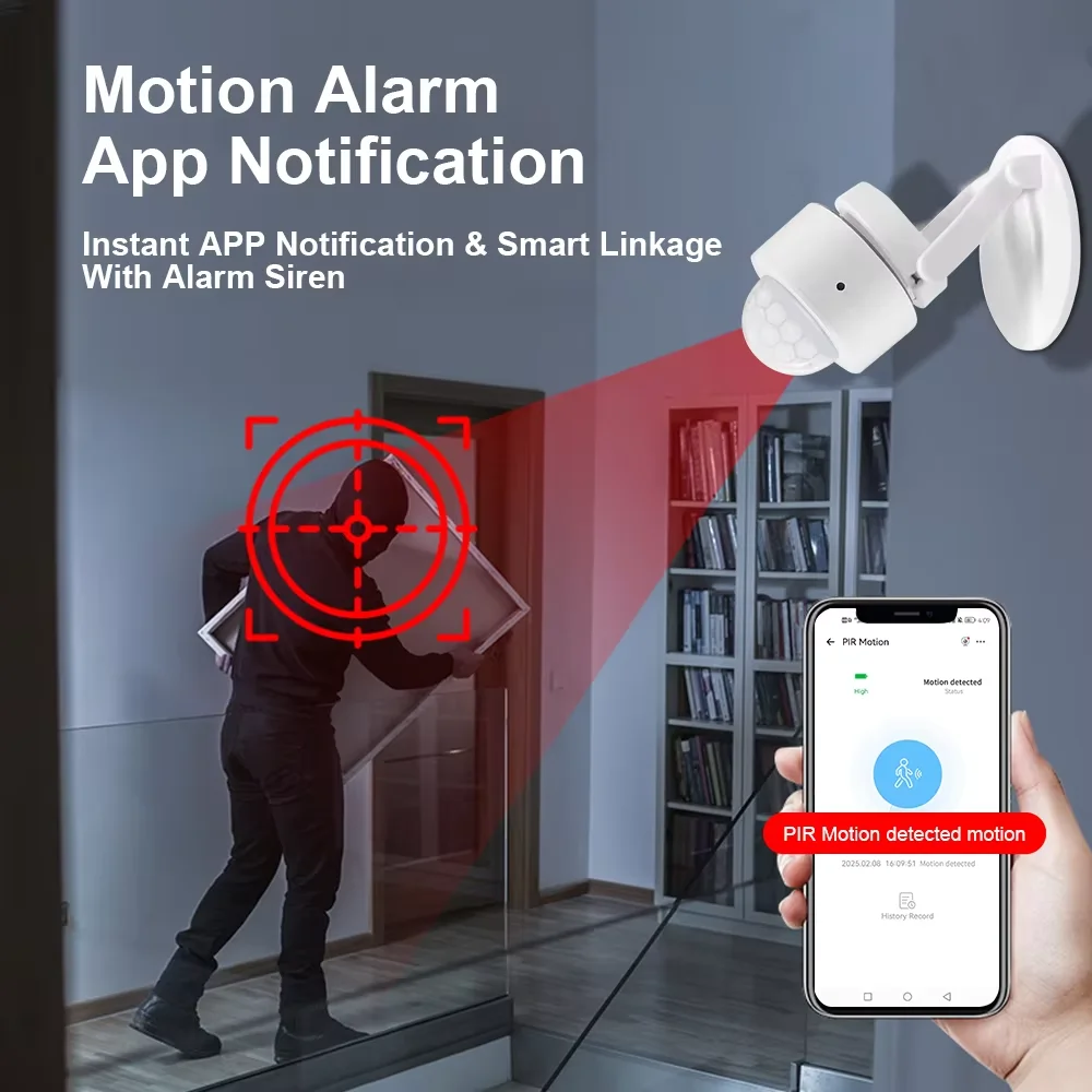 EWelink Zigbee Mit/Kein Ständer Pir Motion Sensor Bewegung – Bild 3