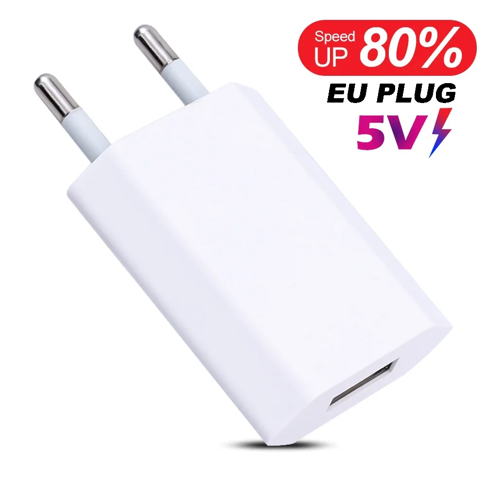 Nnbili 1-5pcs universal 5v 1a eu stecker usb wand telefon – Bild 2