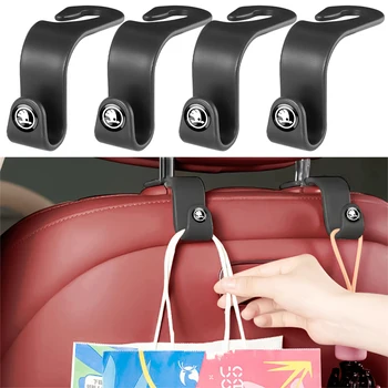 Auto Sitz Zurück Haken Multi-funktionale Hängen Hange Halter Auto Zubehör Für Skoda VII S Schnelle Fabia
