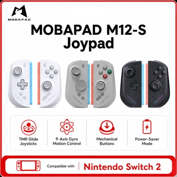 MOBAPAD M12 S/HD Gaming-Controller für Nintendo Switch 2 mit TMR-Sticks, Mechanischen Tasten Joypad