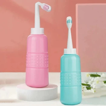 500ML Neue Tragbare Bidet Spray Handheld Reise Bidet Für Schwangere Frauen Baby Reinigung Wasser Waschmaschine