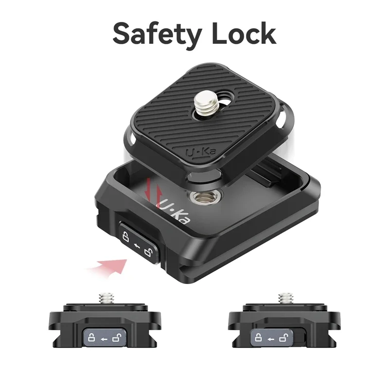Original Ulanzi Uka01 Quick Mount Kit Kamera Quick Plate – Bild 4