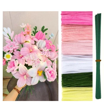Pfeifenreiniger, Chenille-Stiele, 30,5 cm, Bastelbedarf, Großpackung für DIY-Kunst- und Bastelprojekte