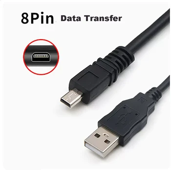 USB zu Mini 8pin Digitalkamera Kabel für Nikon Olympus Sony Casio Sanyo Fuji Panasonic Handy Core 8Pin USB