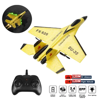 RC Schaumstoff-Flugzeug SU35 Ferngesteuertes Flugzeug 2,4G Funksteuerung Segelflugzeug Ferngesteuerter