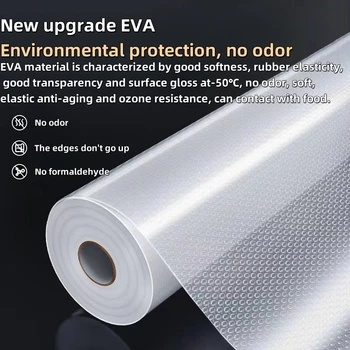 Eva Umweltfreundliche Möbelschubladenunterlagen, Wasserdichte und Ölabweisende Matten für Küchenschränke