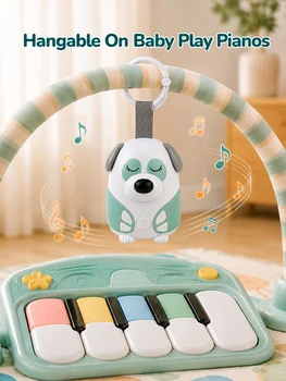 Beruhigendes Schlafhilfsmittel für Babys - Schlaflied-Schnuller, Bett-Hängespielzeug, Musik-Mobile