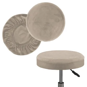 Samt Hocker Abdeckung Bar Runde Drehstuhl Abdeckung Universal Hocker Abdeckung Bar Coffee Shop Hocker