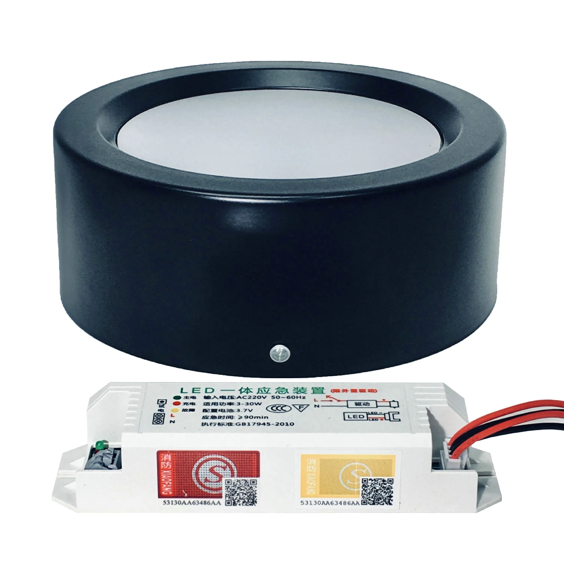 LED-Notlicht, intelligente Lampe, Oberflächenmontage – Bild 3