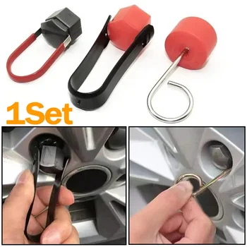Tragbare Auto Rad Mutter Abdeckung Removal Tool Universal Hub Puller Rad Bolzen Kappen Ersatz Werkzeuge